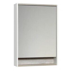 Изображение товара Зеркало-шкаф Aquaton Капри 600х850 мм с подсветкой 1A230302KPDA0, цвет бетон пайн