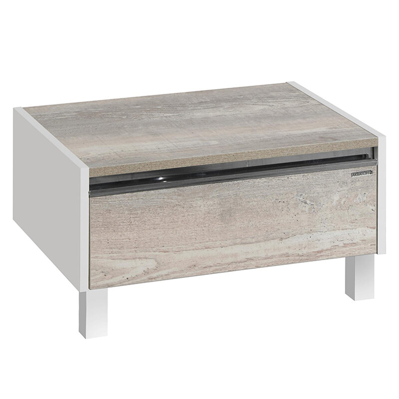 Изображение товара Комод Акватон Капри 1A231003KPDA0 60 см напольный цвет бетон пайн