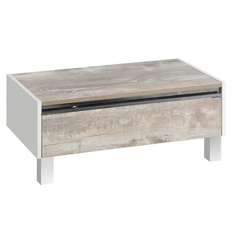 Изображение товара Комод Акватон Капри 1A231103KPDA0 напольный, 80 см, цвет бетон пайн