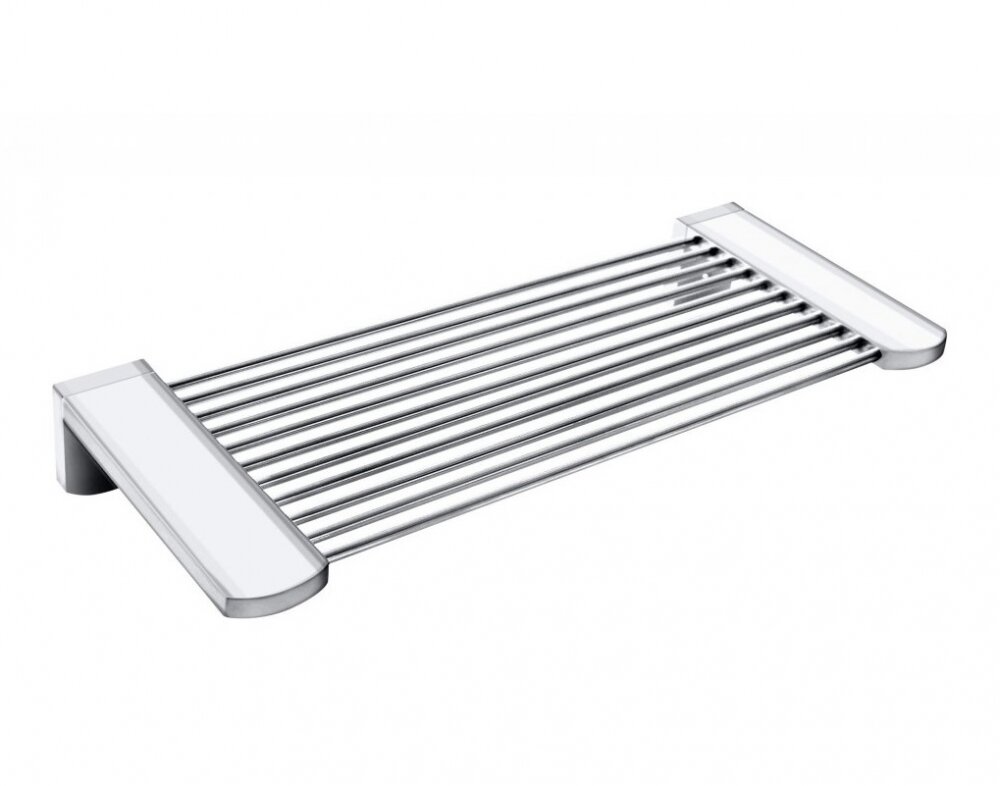 Изображение товара Полка Bemeta Cytro 146102272 27 x 11 x 4 см прямоугольная, цвет хром