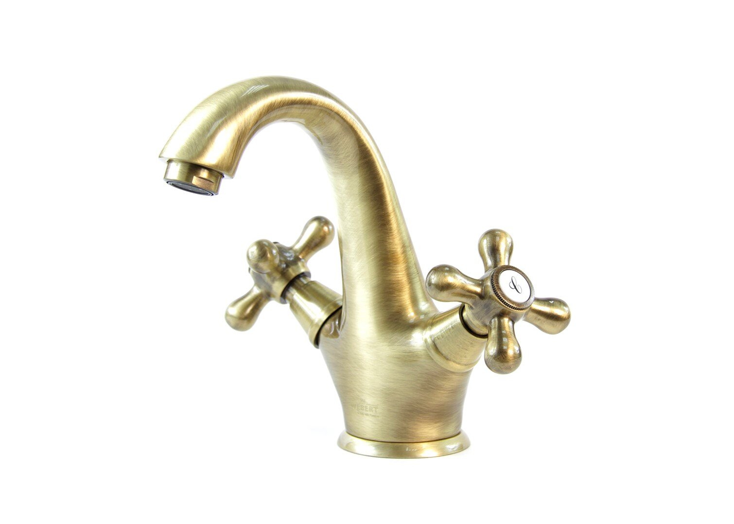 Изображение товара Webert Armony AM700102065 — бронзовый смеситель для раковины, донный клапан