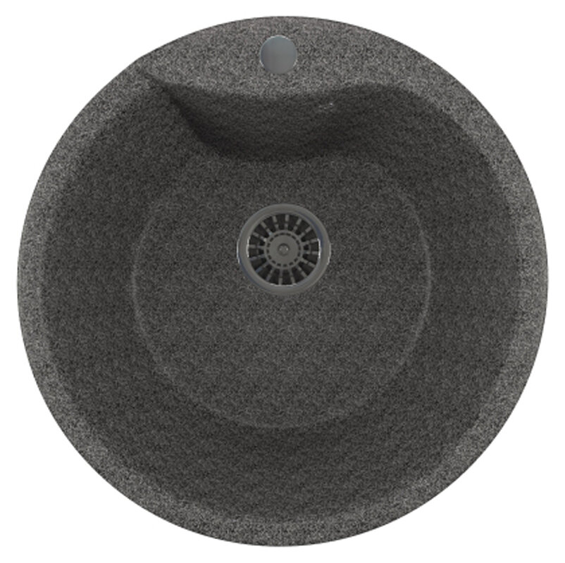 Изображение товара Кухонная мойка Mixline ML-GM12 309 из искусственного камня, темно-серая