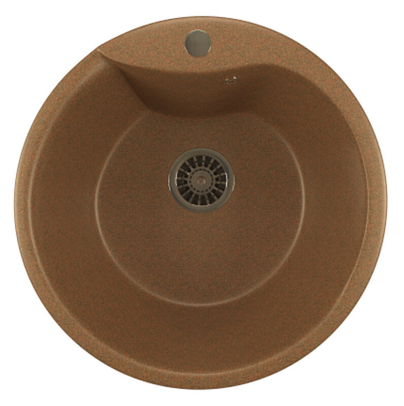 Изображение товара Кухонная мойка Mixline ML-GM12 (307) из искусственного камня с матовой поверхностью Изображение товара Кухонная мойка Mixline ML-GM12 (307) из искусственного камня с матовой поверхностью