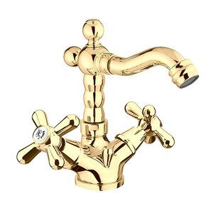 Изображение товара Смеситель Webert Armony AM710402010 для биде, высокий, с донным клапаном, золото