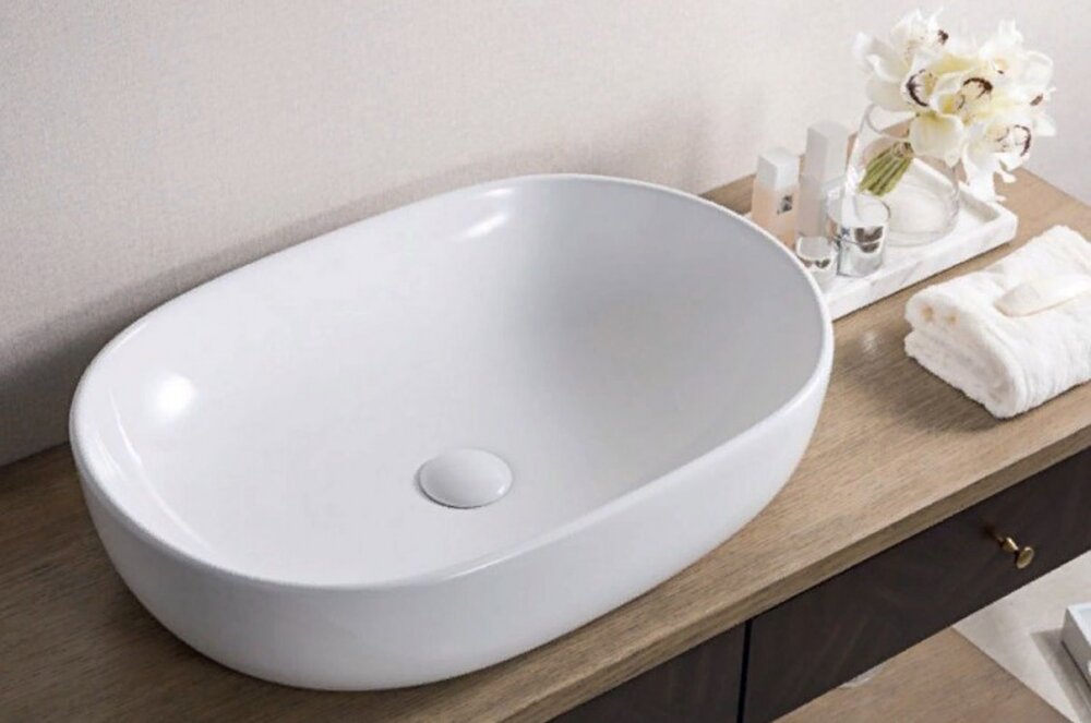 Изображение товара Раковина BelBagno BB1084, 60 x 42 см, накладная Изображение товара Раковина BelBagno BB1084, 60 x 42 см, накладная