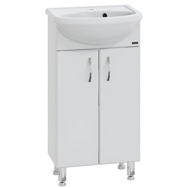 Изображение товара Тумба под раковину СаНта Уют 201084 напольная белая 45 см