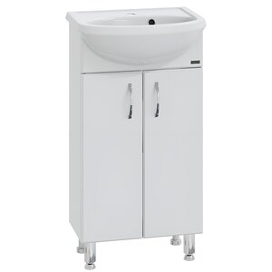 Изображение товара Тумба под раковину СаНта Уют 201084, 45 см,напольная, цвет белый