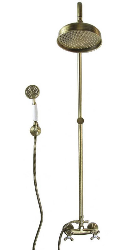 Изображение товара Душевая система Webert Armony AM760405065 с смесителем, бронза