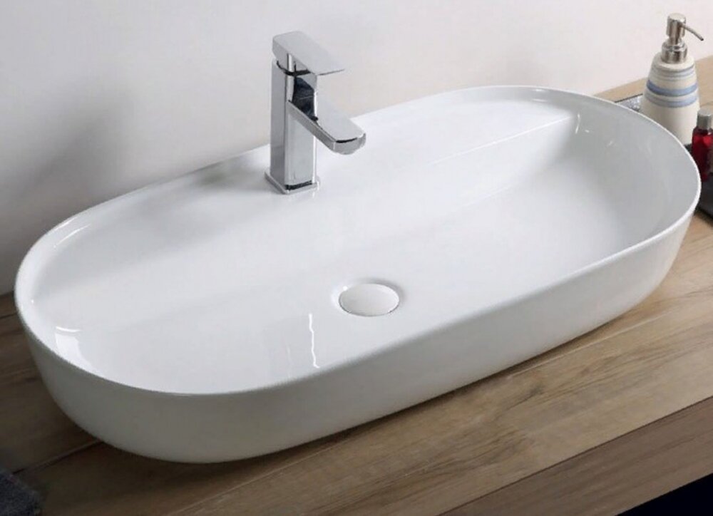 Изображение товара Раковина BelBagno BB1347 накладная 82 х 41 х 14 см
