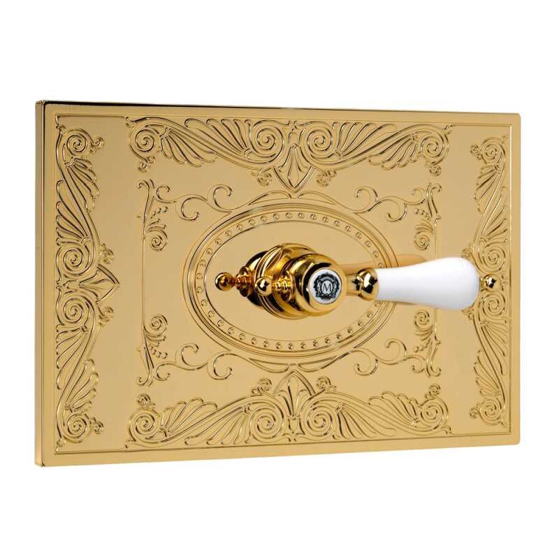 Изображение товара Декоративная панель смыва Migliore Ottone Classic Expert 24250 золото