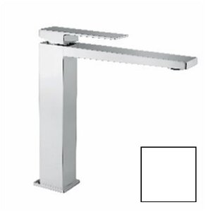 Изображение товара Смеситель Webert Pegaso PE830402844 SSE для раковины высокий без донного клапана белый