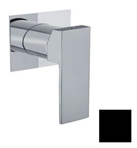 Изображение товара Смеситель Webert Pegaso PE880101560 для душа встраиваемый, черный матовый