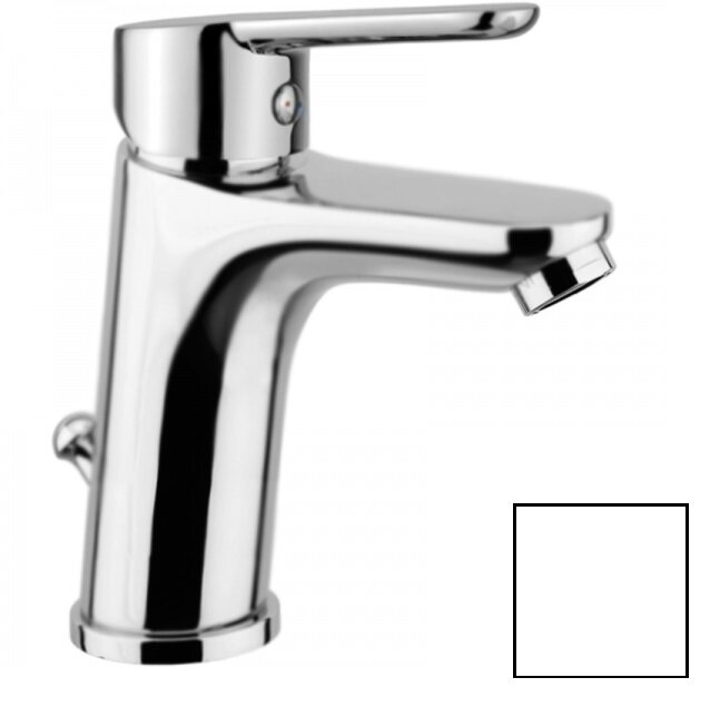 Изображение товара Смеситель Webert Sax Evolution SE833102844 для раковины, белый