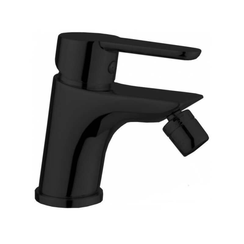 Изображение товара Смеситель Webert Sax Evolution SE840101560 для биде, с донным клапаном, черный матовый