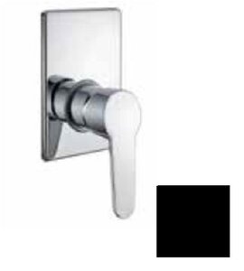 Изображение товара Смеситель для душа Webert Sax Evolution SE880101560 встраиваемый черный матовый