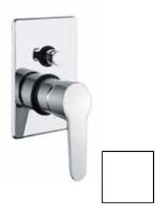 Изображение товара Встраиваемый смеситель для душа Webert Sax Evolution с девиратором белый