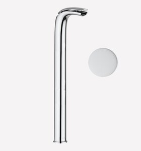Изображение товара Смеситель Webert Aria AI832301844 для раковины напольный, белый/хром