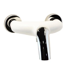 Изображение товара Смеситель для душа Webert Aria AI870102844 бело-хромированный вертикальный монтаж