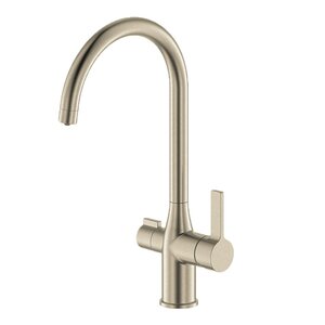 Изображение товара Смеситель для кухонной мойки Iddis Pure PURBNFJi05, с подключением к фильтру, сатин