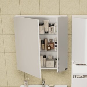 Изображение товара Зеркальный шкаф СаНта Стандарт 70 113009, цвет белый, с подсветкой