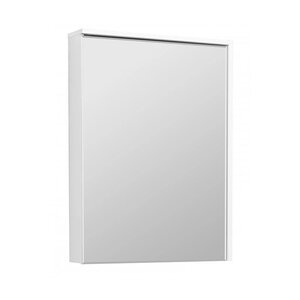 Изображение товара Зеркальный шкаф Aquaton Стоун 1A231502SX010 60 x 83.3 см, с подсветкой, белый глянцевый