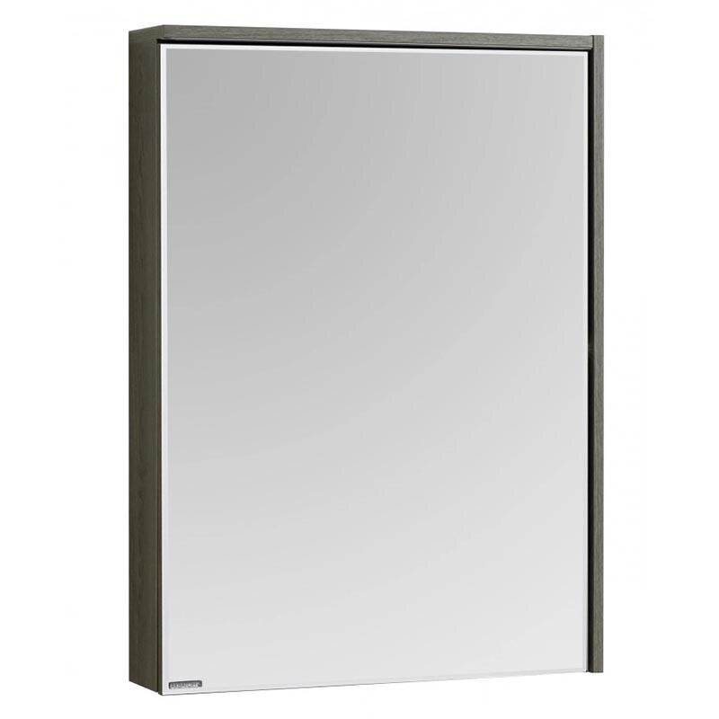 Изображение товара Зеркальный шкаф Aquaton Стоун 1A231502SXC80 60 x 83.3 см, с подсветкой, грецкий орех