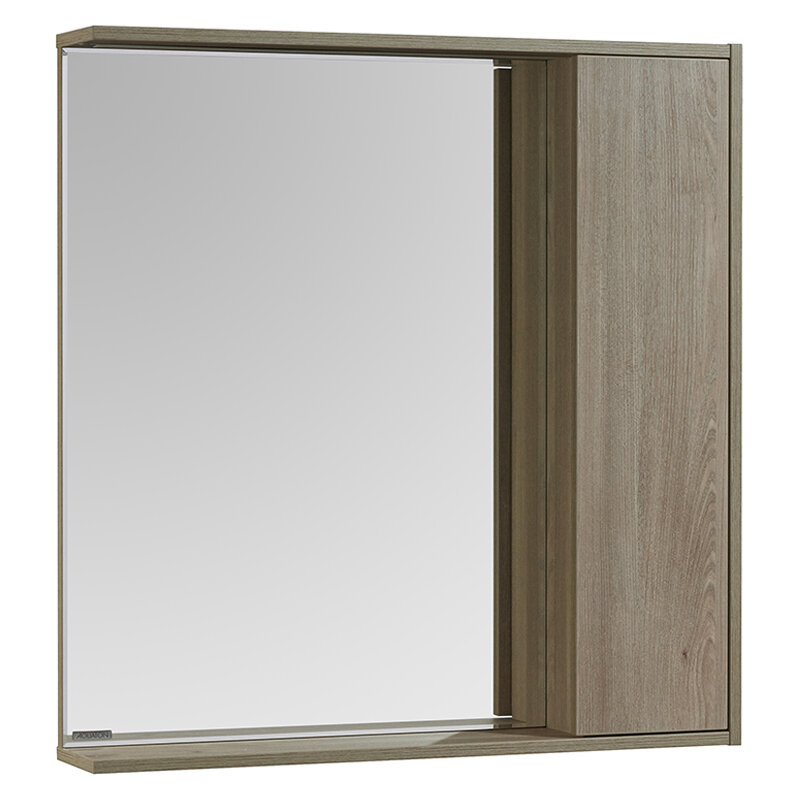 Изображение товара Зеркальный шкаф Акватон Стоун 80, 1A228302SX850, с подсветкой, цвет сосна арлингтон