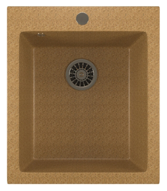 Изображение товара Кухонная мойка Mixline ML-GM14 врезная 42 х 49 см из литьевого мрамора Изображение товара Кухонная мойка Mixline ML-GM14 врезная 42 х 49 см из литьевого мрамора