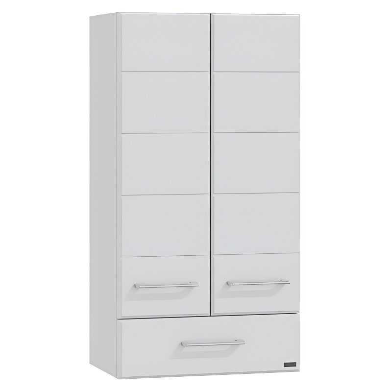 Изображение товара Подвесной шкаф СаНта Омега 48х90 см белый для ванной комнаты