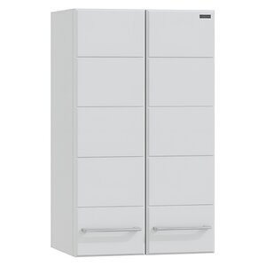 Изображение товара Подвесной шкаф СаНта Омега 40х70 для ванной комнаты белый