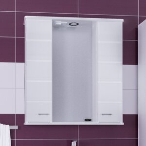 Изображение товара Зеркальный шкаф СаНта Омега 75 107005, с подсветкой