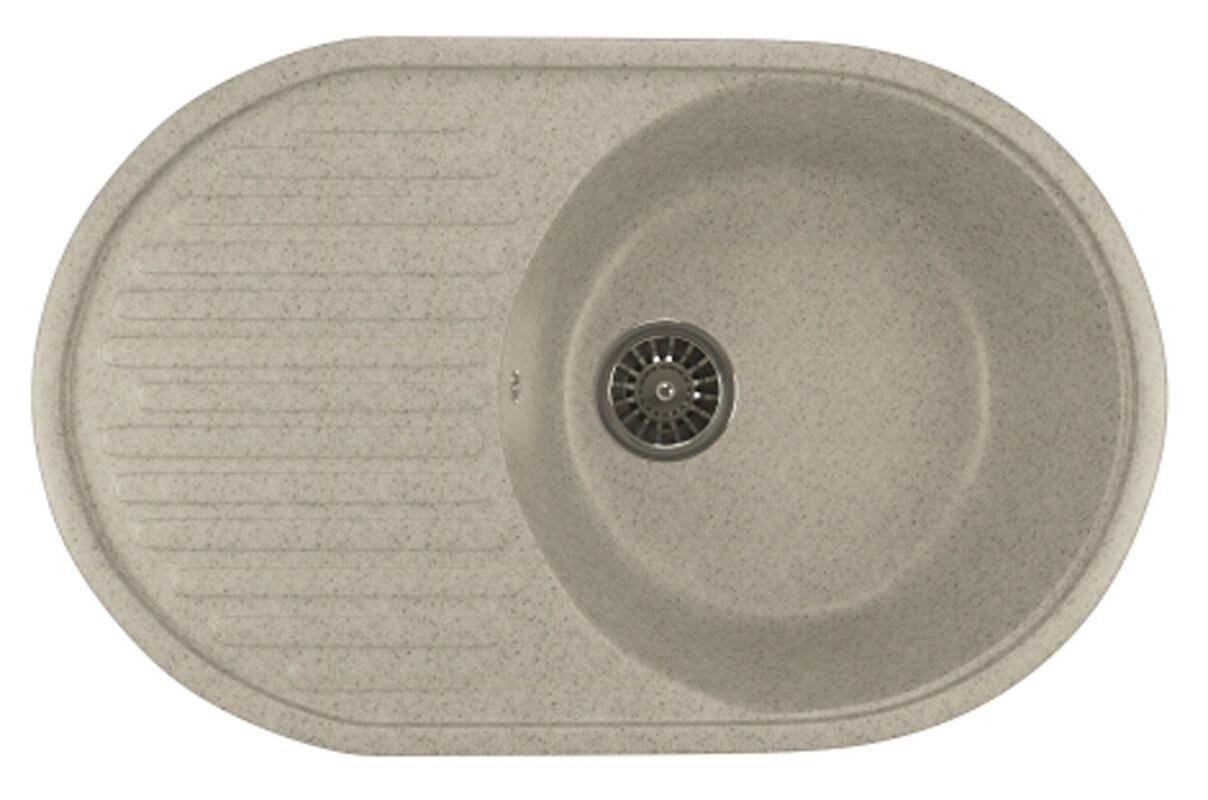 Изображение товара Кухонная мойка Mixline ML-GM16 серый 73.5 x 46.5 см