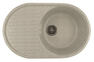 Изображение товара Кухонная мойка Mixline ML-GM16 серый 73.5 x 46.5 см