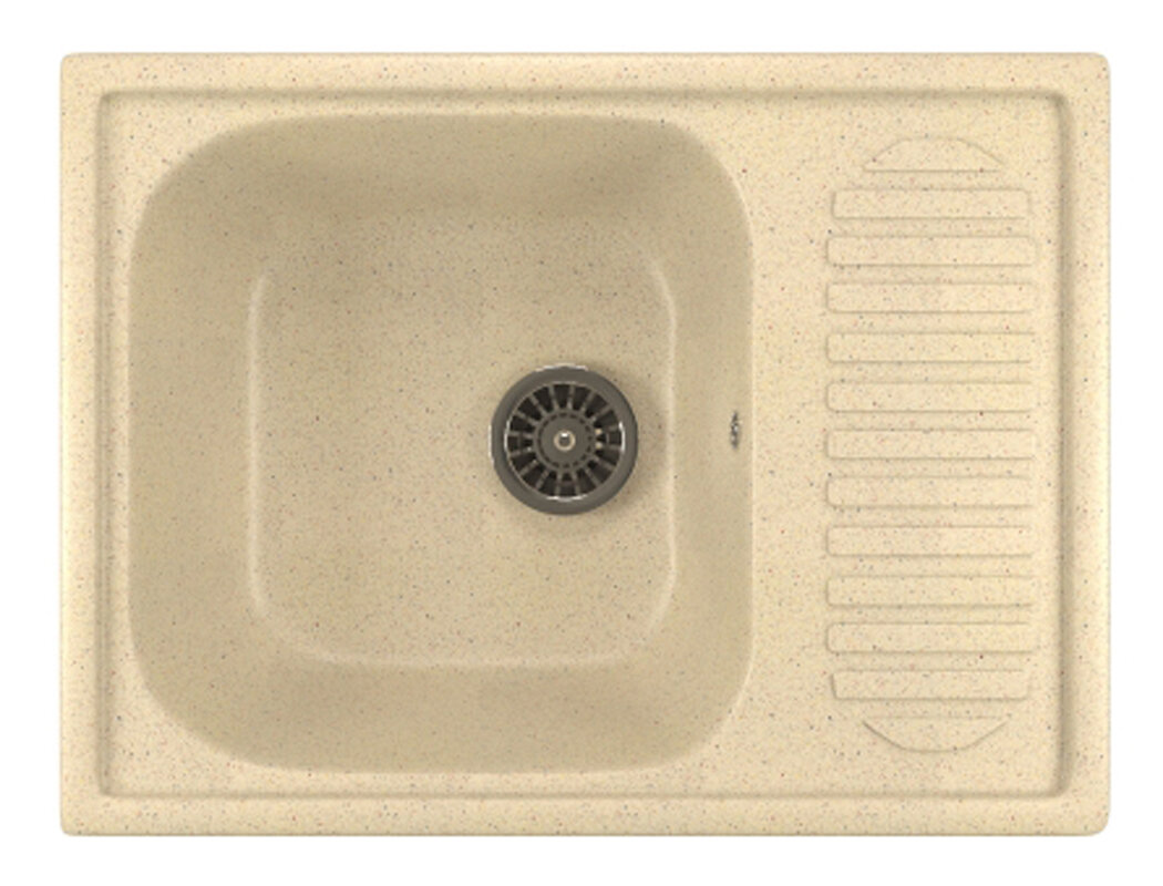 Изображение товара Кухонная мойка Mixline ML-GM18 328 врезная из искусственного камня бежевый 64.5х49х19 см Изображение товара Кухонная мойка Mixline ML-GM18 328 врезная из искусственного камня бежевый 64.5х49х19 см