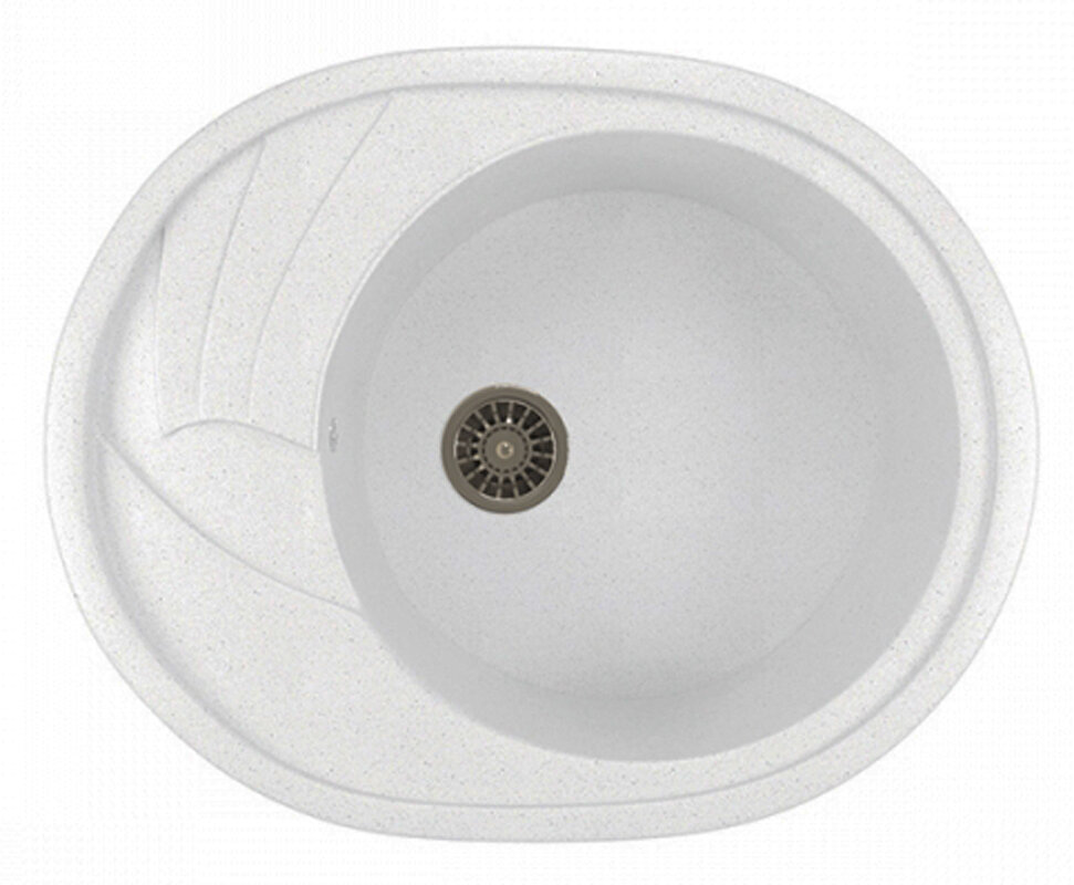 Изображение товара Кухонная мойка Mixline ML-GM17 овальная молочная 57 х 46.5 см Изображение товара Кухонная мойка Mixline ML-GM17 овальная молочная 57 х 46.5 см