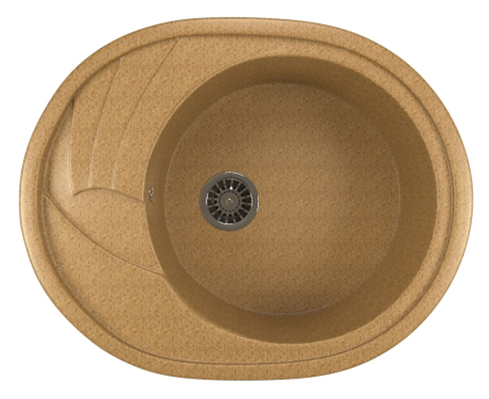 Изображение товара Кухонная мойка Mixline ML-GM17 302 врезная сверху цвет песочный 57x46.5x18 см