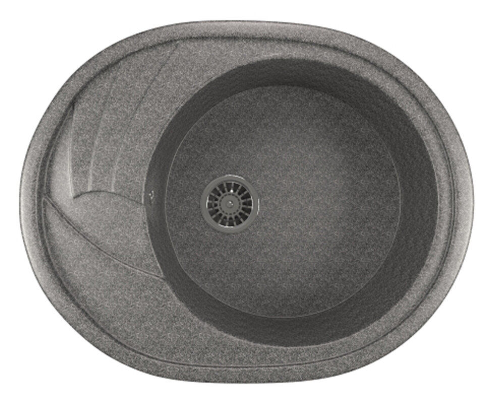 Изображение товара Кухонная мойка Mixline ML-GM17 309 врезная сверху темно-серая 57х46.5х18 см Изображение товара Кухонная мойка Mixline ML-GM17 309 врезная сверху темно-серая 57х46.5х18 см