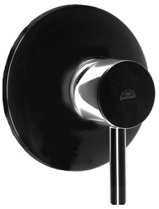 Изображение товара Смеситель для душа Paffoni Light LIG011 NO, с внутренней частью, черный матовый