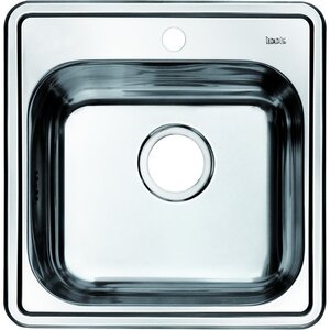 Изображение товара Мойка кухонная Iddis Strit полированная 48,5 х 48,5 см (STR48P0i77)