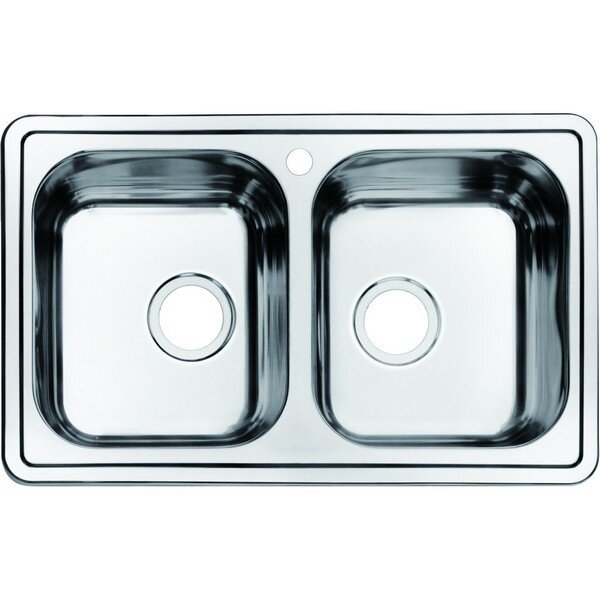 Изображение товара Кухонная мойка Iddis Strit STR78S2i77 78 см нержавеющая сталь сатин Россия