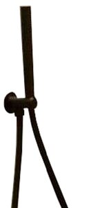 Изображение товара Душевой гарнитур Webert Opera AC0982560 для душа, черный матовый, 1 режим струи