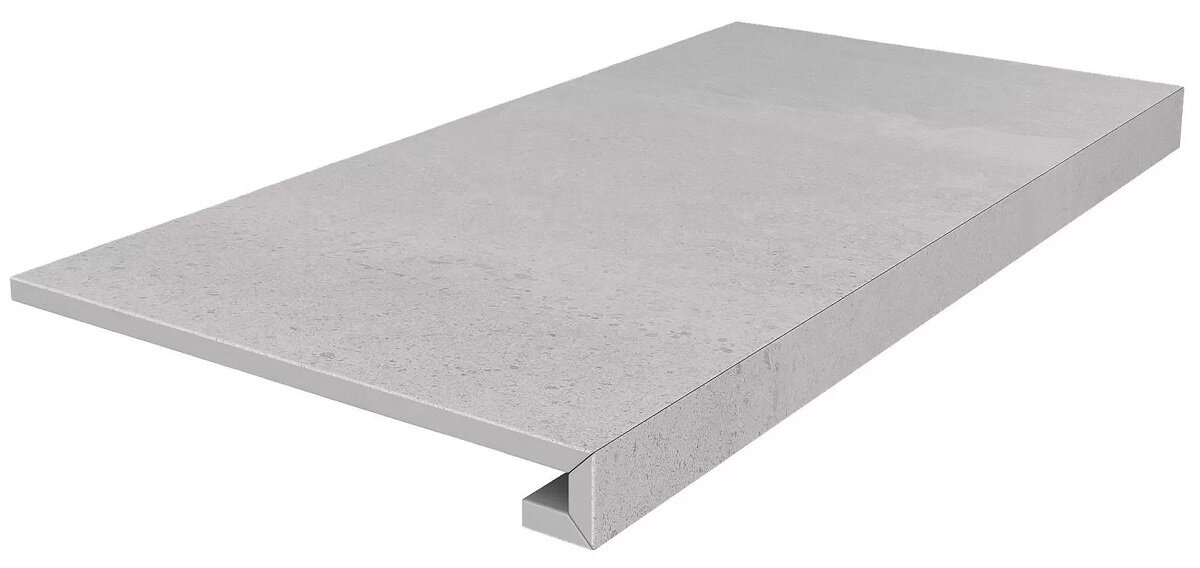 Изображение товара Ступень, керамогранит Kerama Marazzi Про Матрикс DD602020R/GCF, 33 x 60 см, светло-серый