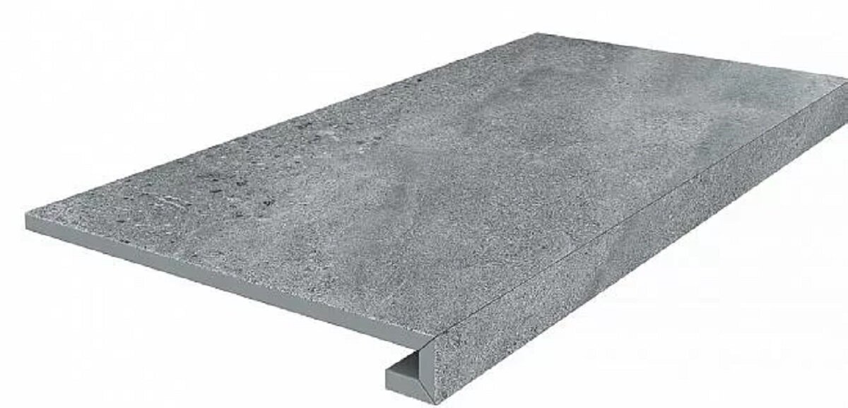 Изображение товара Ступень, керамогранит Kerama Marazzi Про Матрикс DD602320R/GCF, 33 x 60 см, тёмно-серый