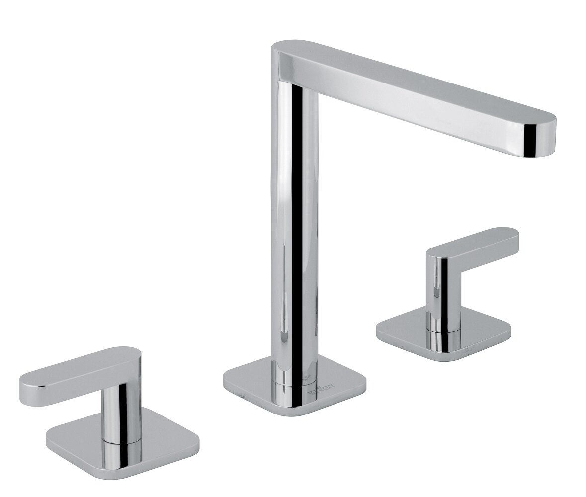 Изображение товара Смеситель для раковины Webert Living LV750202015 с донным клапаном хром