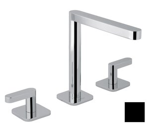 Изображение товара Смеситель Webert Living LV750202560 для раковины, с донным клапаном, черный матовый