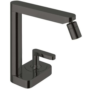 Изображение товара Смеситель Webert Living LV840102560 для биде, c донным клапаном, черный матовый