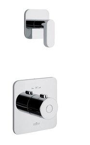 Изображение товара Смеситель Webert Living LV971302015 для душа, термостатический, встраиваемый, на 1 поток, хром