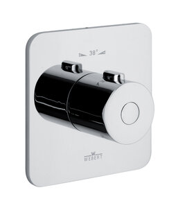 Изображение товара Смеситель Webert Living LV972101015 для душа, термостатический, встраиваемый, хром