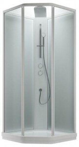 Изображение товара Душевая кабина INR Bric 3 63032289R, 90 x 80 см, прозрачное/матовое стекло, правая