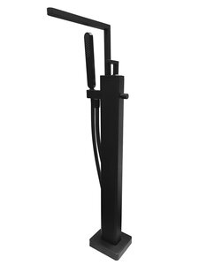 Изображение товара Смеситель Webert Living LV851101560 для ванны напольный, черный матовый